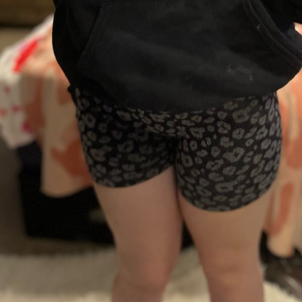Women's Black Athletic Shorts